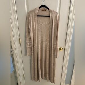 Belldini Beige Women's Duster Sweater L